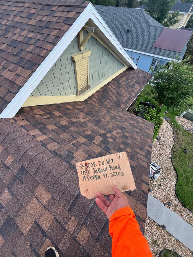 Re-Roof in Apopka for the Jemisons